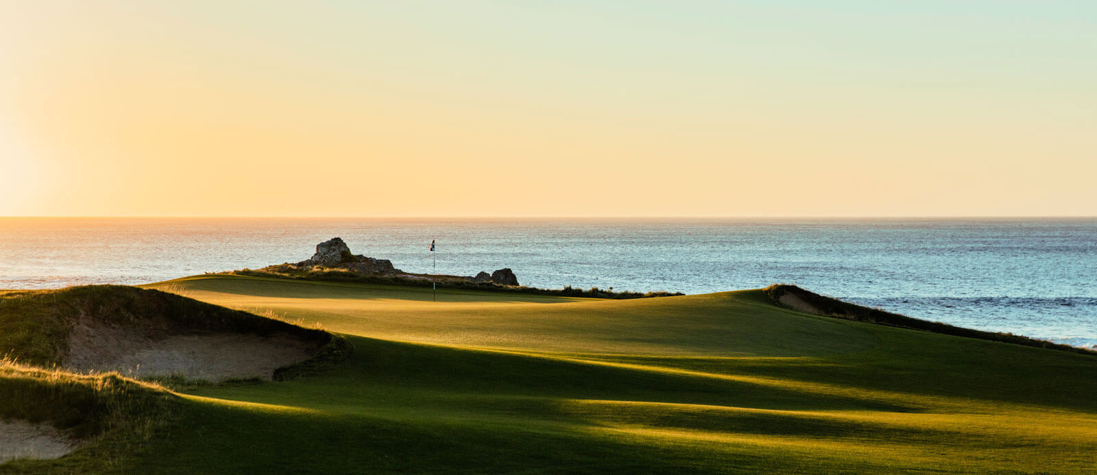 Ocean Dunes Golf Course at Sunset