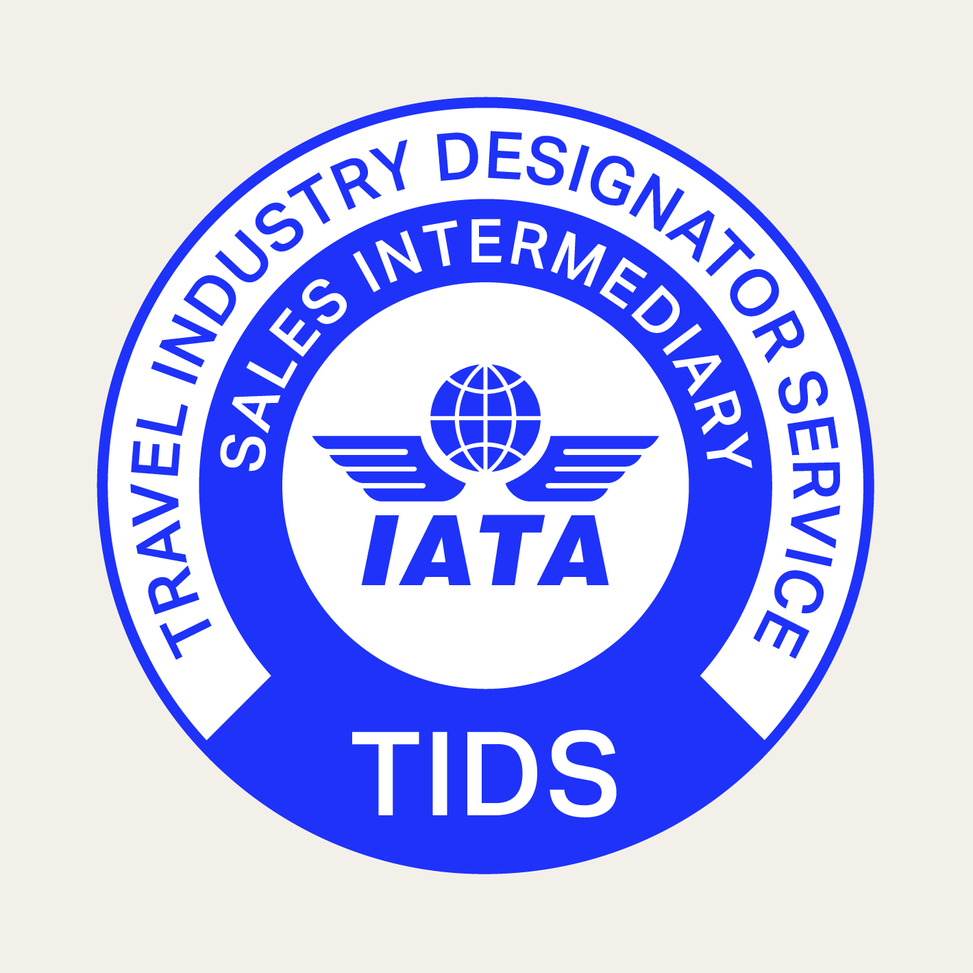IATA TIDS recognition stamp